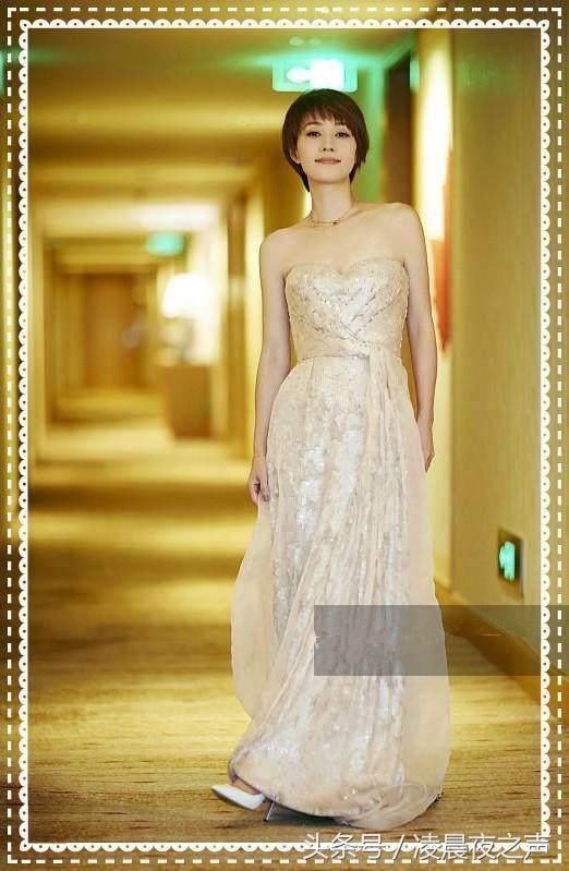 看完林志玲的裸色裙，再去看看马伊琍，才晓得气质和身材哪个重要