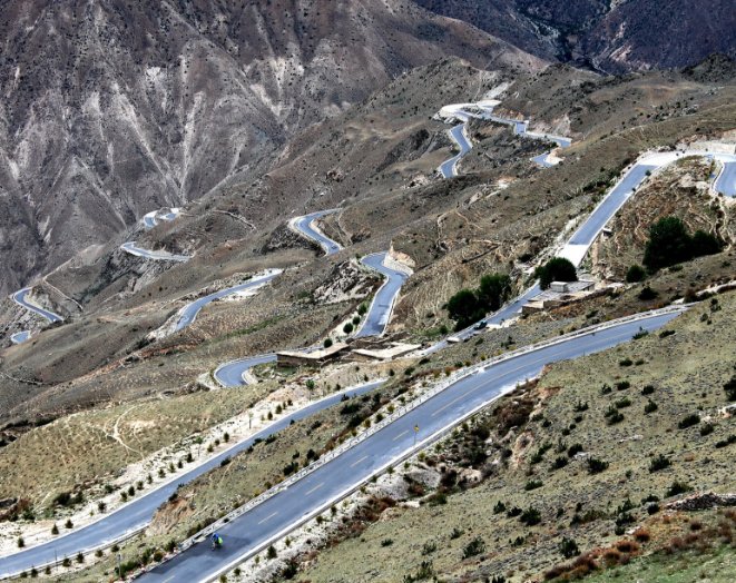 盘点中国最弯最密的盘山公路（组图）