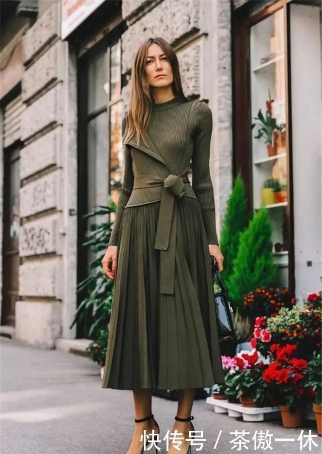 【奔四】奔四奔五的女人不服老!早春咬咬牙买这些裙子,时髦减龄有气质