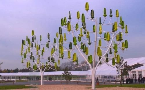  电费■国外大爷发明神奇的发电树，6年没交过电费，一年发电1350