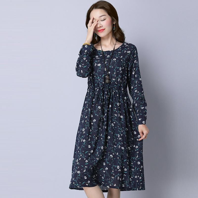 入秋后早晚凉，7080后别穿短款，新出秋裙，一款比一款美嫩