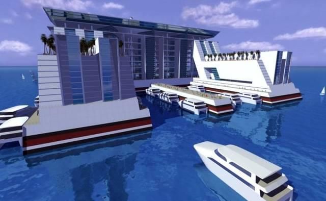 全球首座海上漂浮城市，可住11万人环球一圈，超豪华房间上亿元