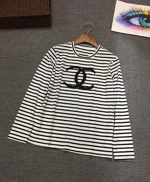 范思哲、香奈儿长袖T恤，简约不失时尚，单穿或打底都会很出彩!