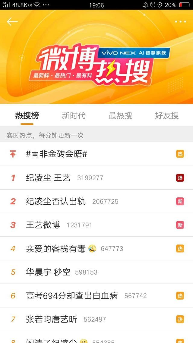 阙清子上热搜，原因是男友和维密女模出轨，两者纷纷辟谣