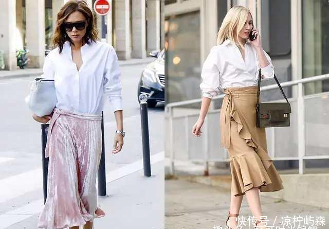  『显瘦』“衬衫塞裤子”已经落伍了！2020年明星都爱这样穿，显瘦还特洋气