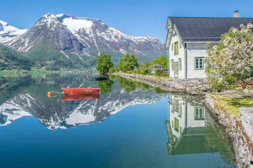  『婉约』挪威的美在于安静温柔的像个婉约的女子