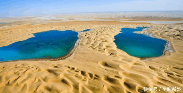 塔克拉玛干沙漠腹地现湖群, 比巴西千湖沙漠还美, 却鲜为人知!