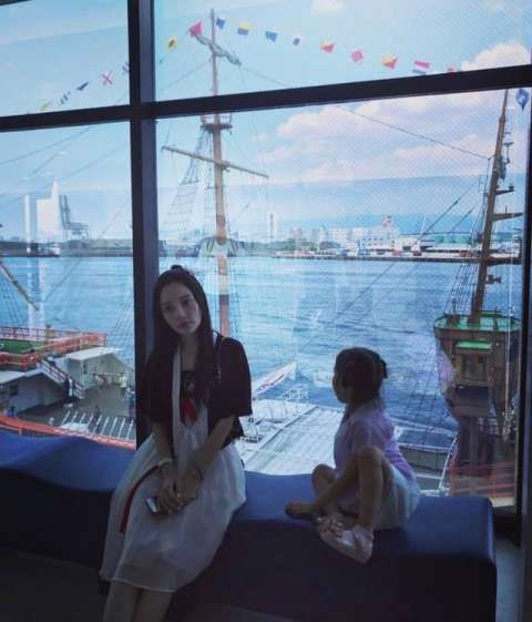 贾乃亮的女儿甜馨随着年龄的增长也越来越漂亮