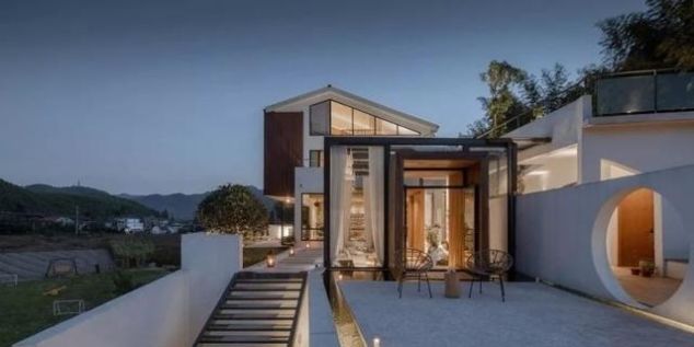 中国超美的民宿院子