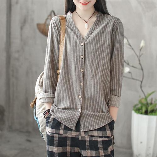 谁说棉麻越素越好看，瞧瞧下面这些棉麻装，洋气减龄又高雅，美爆