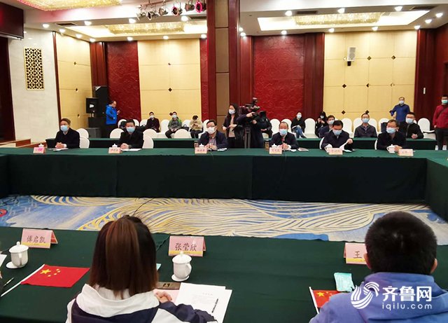  交流@回家！德州19名援助湖北医疗队员结束休整，市长杨洪涛与大家座谈交流