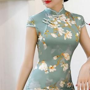 中国风“高贵旗袍”--东方女人骨子里的优雅扑面而来