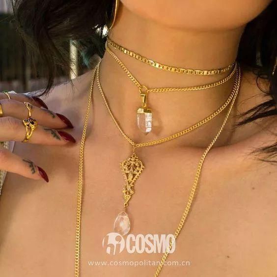 时髦办｜比choker更好搭的锁骨链，爱它