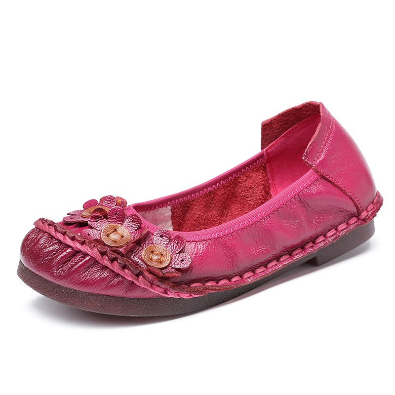 9月秋游，高跟鞋送人吧，老婆穿这样的懒人布鞋，漫步透气不累脚