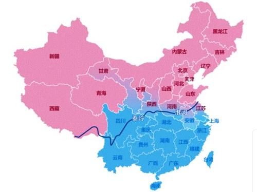  经济@我国4个不南不北的省，其中1省经济位居全国前三，1省人口