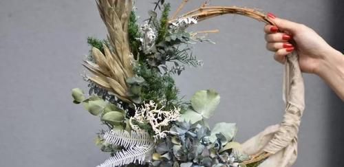 手工@DIY手工制作:用干花做的花艺作品,比鲜花还美!