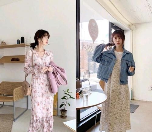 『格子』小个子春季的18套穿搭风格,针织衫搭配格子A半身裙,很柔美