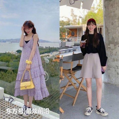#春天#减龄少女感穿搭分享,漂亮与可爱并存,春天这样穿美翻了