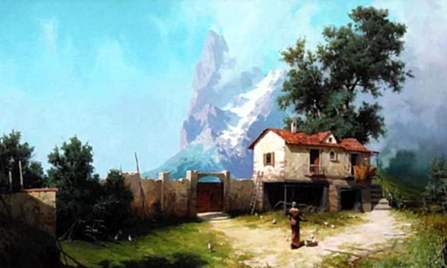 【醉在画中】俄罗斯画家米哈伊尔.费多罗夫风景油画