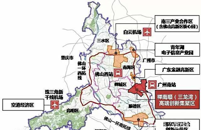  「佛山」广州佛山在建番海大桥，促进三龙湾和广州南站大经济圈