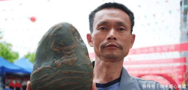  [奇石]这块奇石叫卖600万元天价！石头上竟有天然的北京奥运会会标