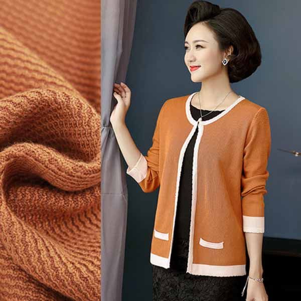 给妈妈买件精致秋开衫吧!减龄嫩爆，超有范