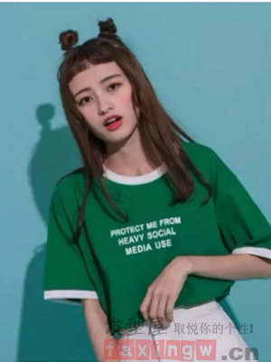 可爱俏皮的减龄发型 换个发型更显嫩
