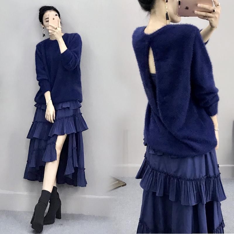 35岁左右的女人，别乱穿!学下图女人穿这“港风裙”，瞬间女神