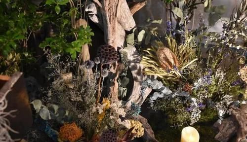 手工@DIY手工制作:用干花做的花艺作品,比鲜花还美!