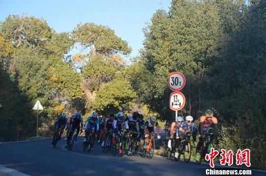 2019中国·额济纳第四届环胡杨林自行车邀请赛开赛