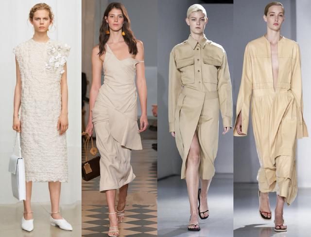 女生别总穿的花花绿绿，显得太俗气，这些冷淡风连衣裙更衬气质