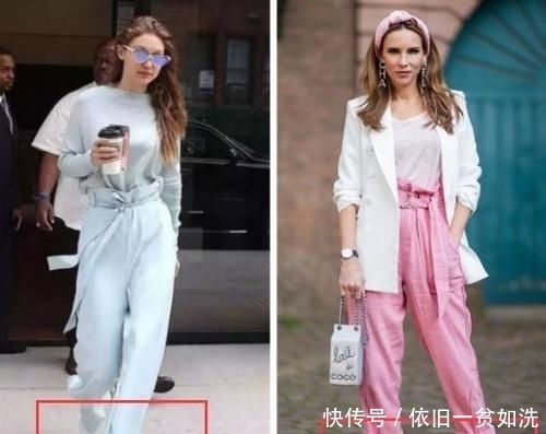 和阔腿裤:取代阔腿裤时尚地位的纸袋裤怎么选?照这几个细节来,时髦又好看