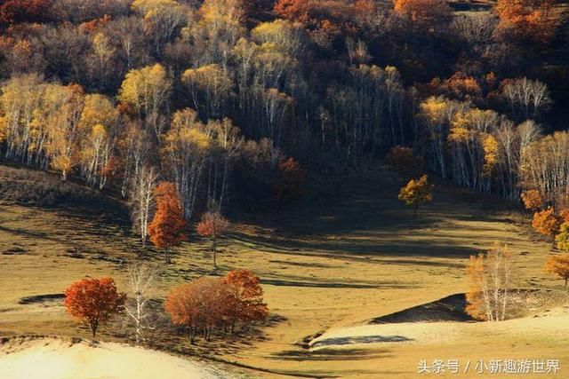 内蒙古一处美丽的峡谷，让人忘记身处草原，流动的色彩真叫人沉醉