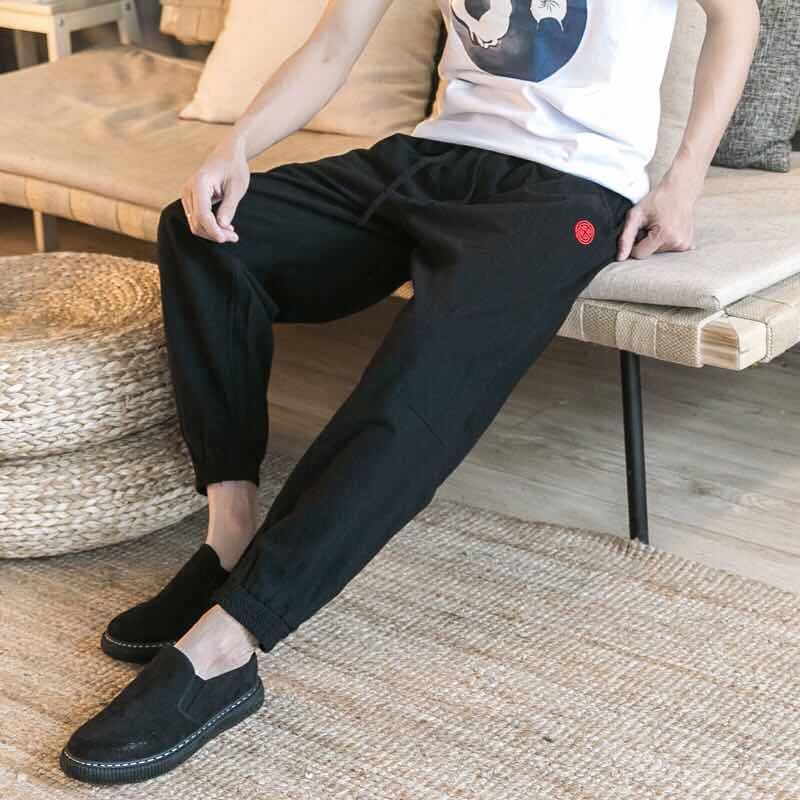 大热天牛仔裤扔了吧!一件“凉凉裤”轻薄透气，老公穿上不舍得脱