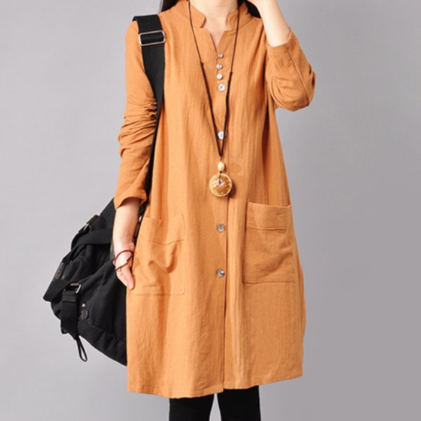 9月闷热穿毛衣太早，没有棉麻装透气!初秋流行棉麻小衫，真舒适