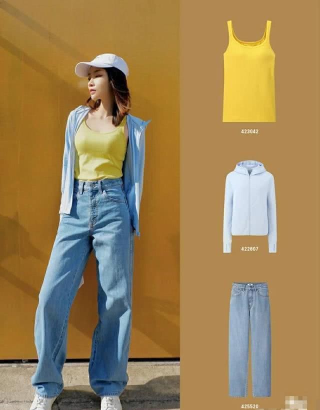「春夏」把优衣库的基础款穿好看,春夏买衣服的钱能省一半