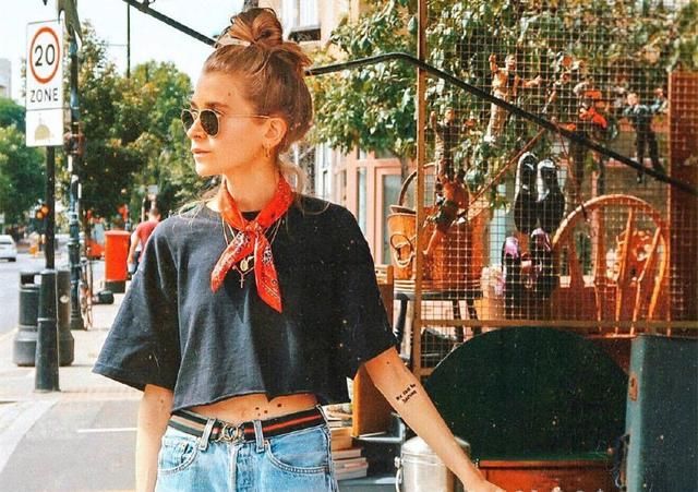 想把t恤穿时髦？还是跟时尚博主学学吧，36套搭配每天不重样