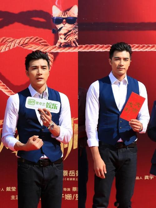 34岁贺军翔,西装配腕表贵气十足,网友:童年偶像!