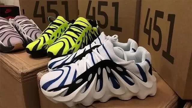  「发售」挑战椰子350！Yeezy451家族两双鞋款实物曝光 是我爱的那个味儿！