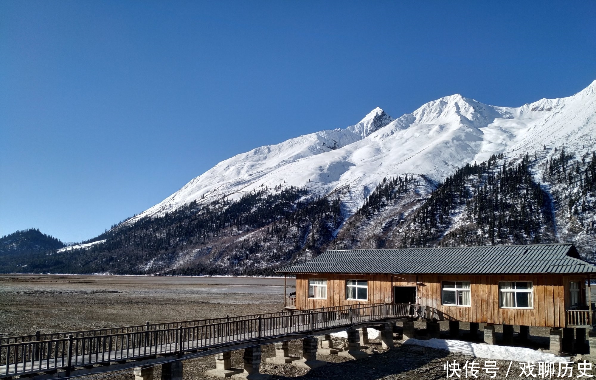 雅鲁藏布江的源头,西藏然乌湖