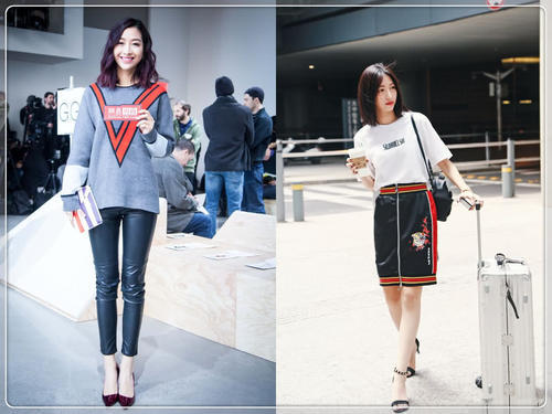 温雅这就有点尴尬了!蕾丝吊带坐出小肚腩,网友:瑜伽白练了!