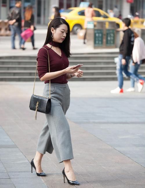  装扮效果|看到美女的效果后，终于理解什么叫知性美