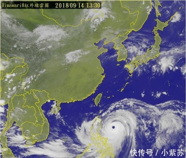 “山竹”将严重影响广东、海南、广西近岸海域 未来警报级别将双