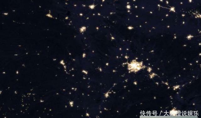 湖北、河南夜晚卫星图对比，武汉一城独大，河南遍地开花！