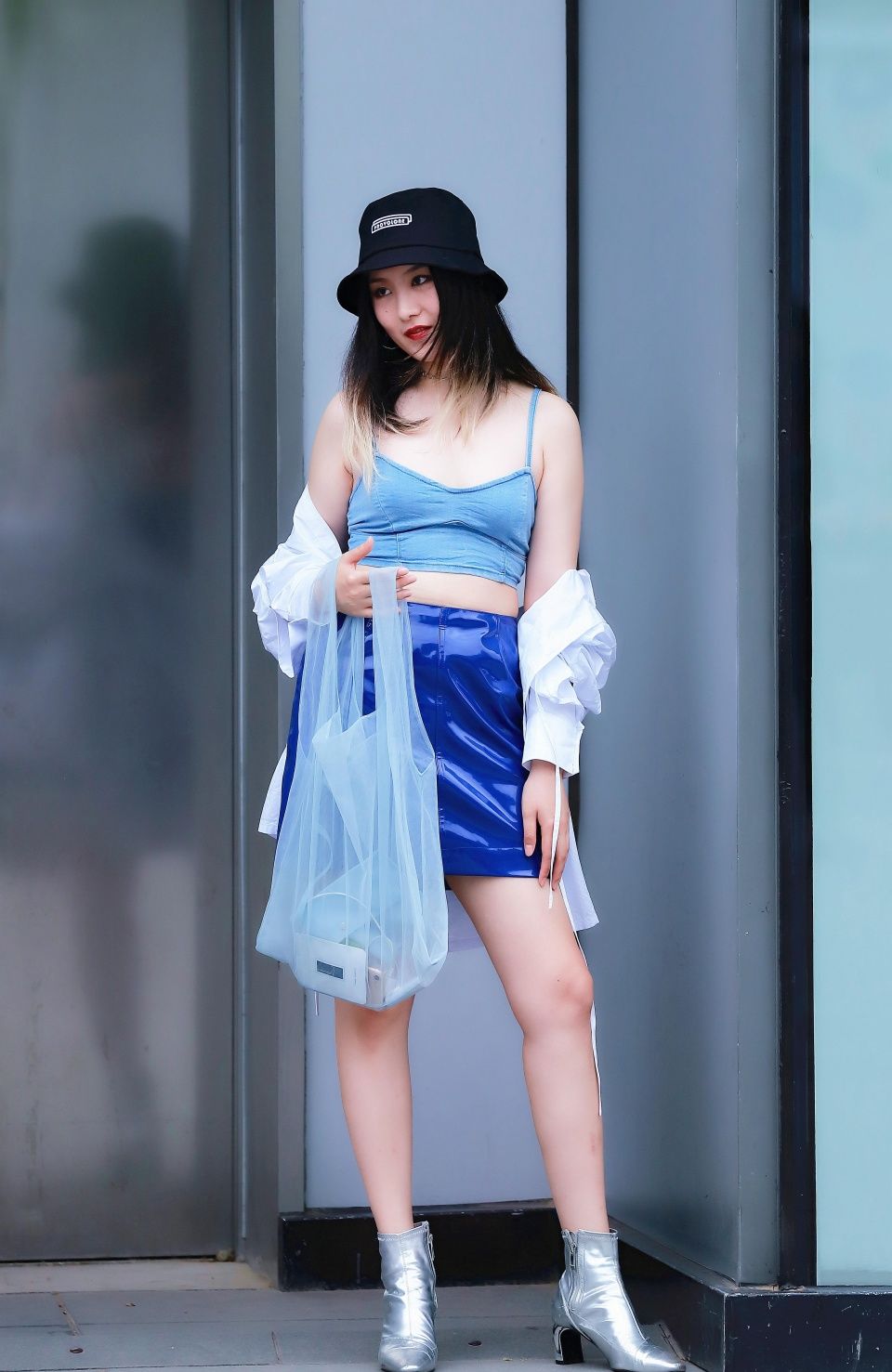 街拍路人，穿搭时尚前卫的路人，就像耀眼的明星一样气质爆表