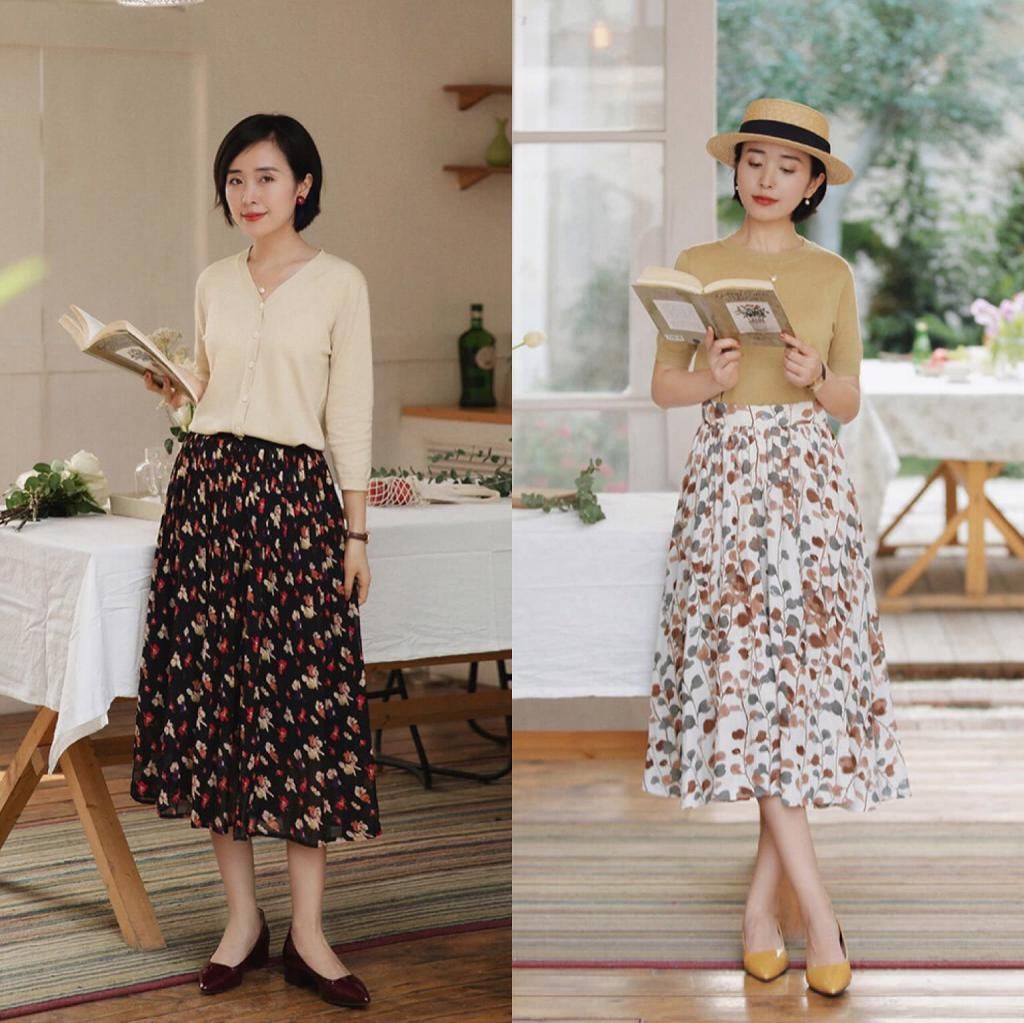  漂亮@40岁女人这样穿，优雅气质又很有女人味，温柔漂亮极了！