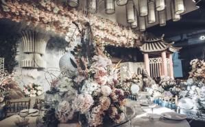  「执手」婚礼中式风，大概是每个女孩执手偕老，一生倾心的瑰宝梦