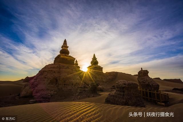 世界上唯一存在的沙漠胡杨林景区，内蒙古额济纳弱水胡杨风景如画