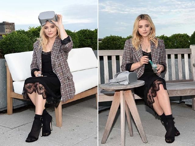 超杀女莫瑞兹被造型师坑了?印花西装不仅显肩宽，连脖子都不见了