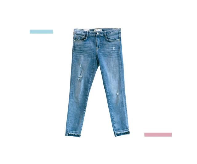 粗腿女孩真人测评|世界上真的存在显腿瘦的牛仔裤吗?